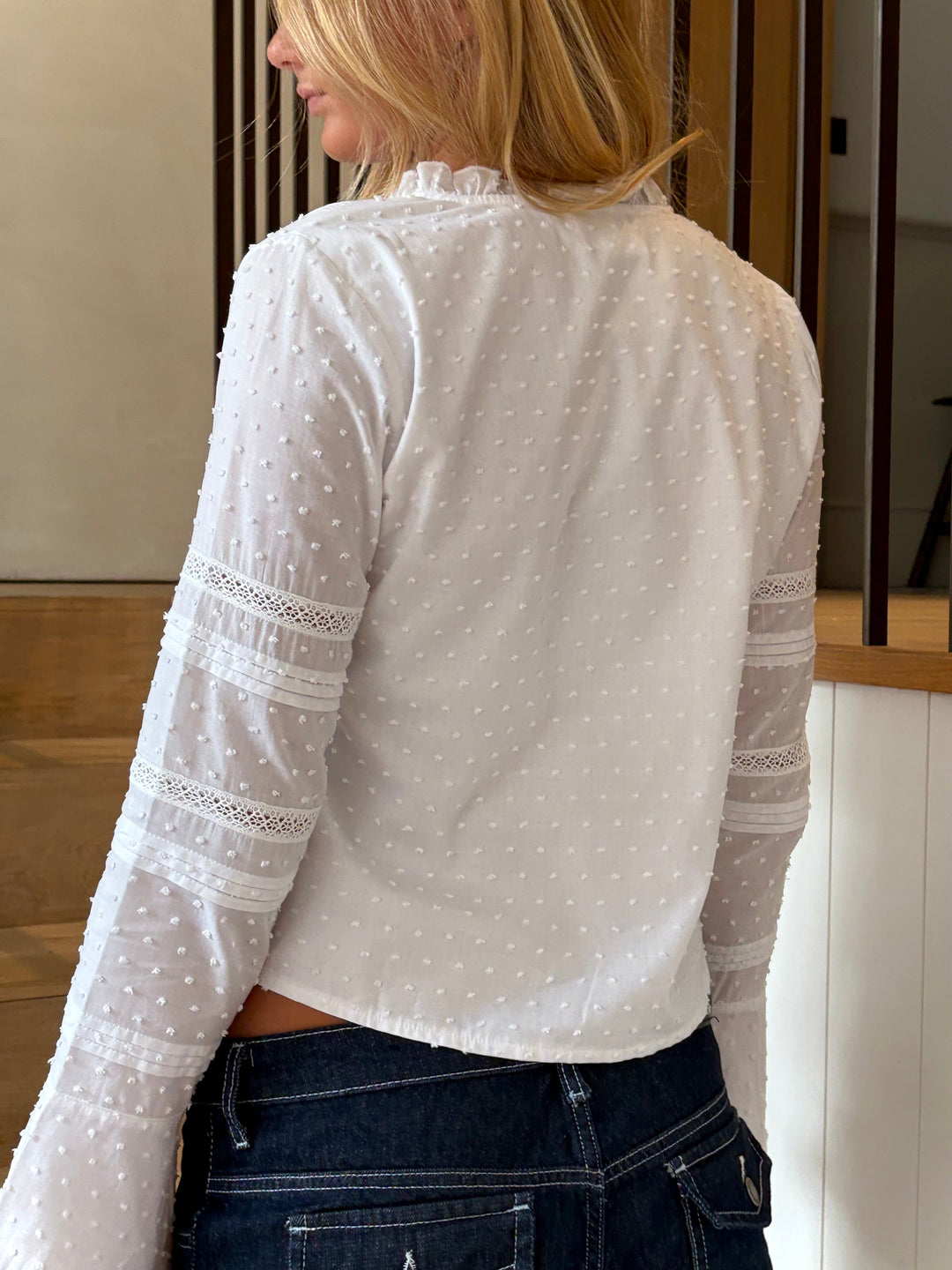 Blouse Callie - Blanc