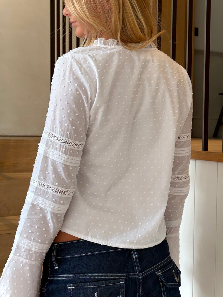 Blouse Callie - Blanc