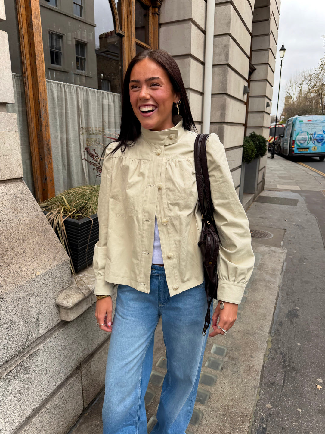 Eleni Jacket - Sand