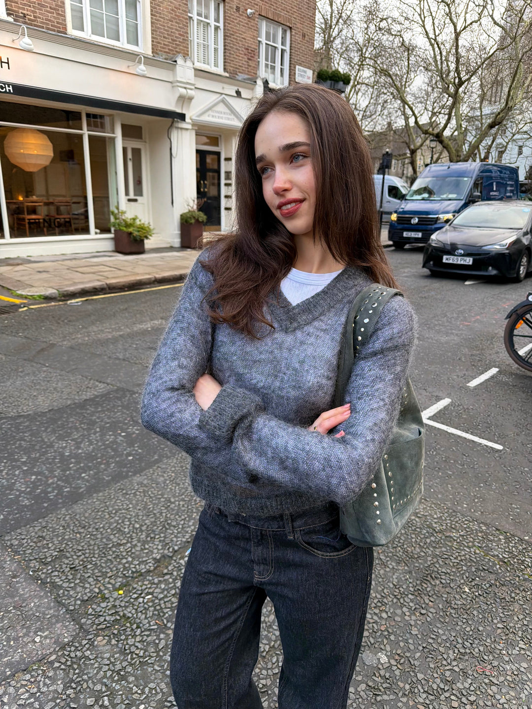 Pull Leni - Gris foncé