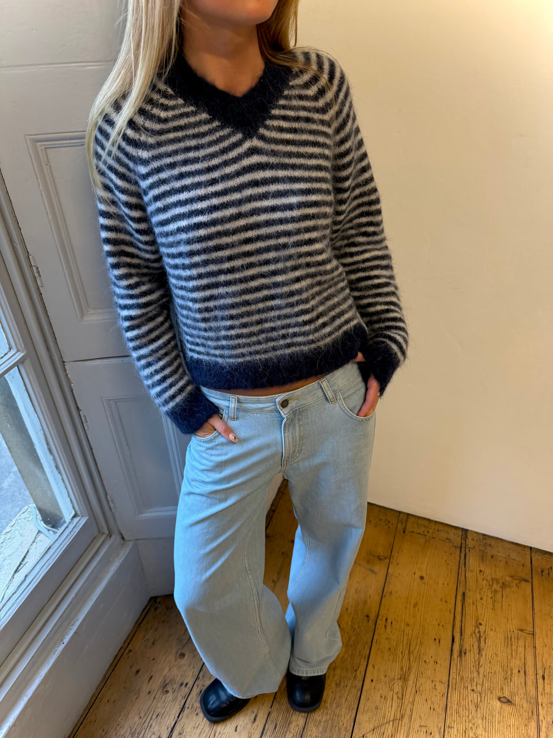 Pull Orla - Rayures marine
