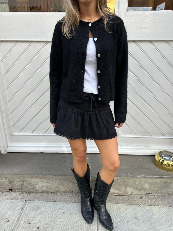 Mini-jupe noire