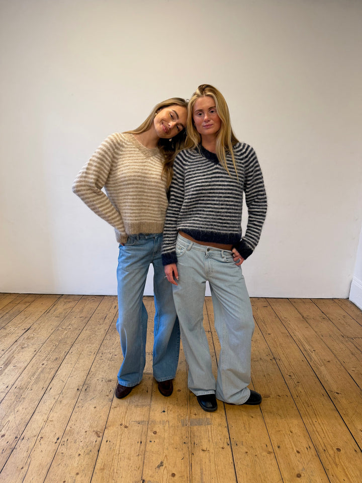Pull Orla - Rayures marine