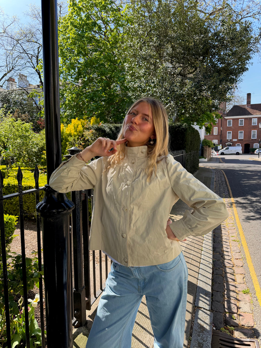 Eleni Jacket - Sand