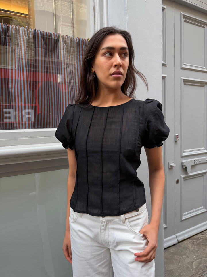 Blouse Ida - Noir
