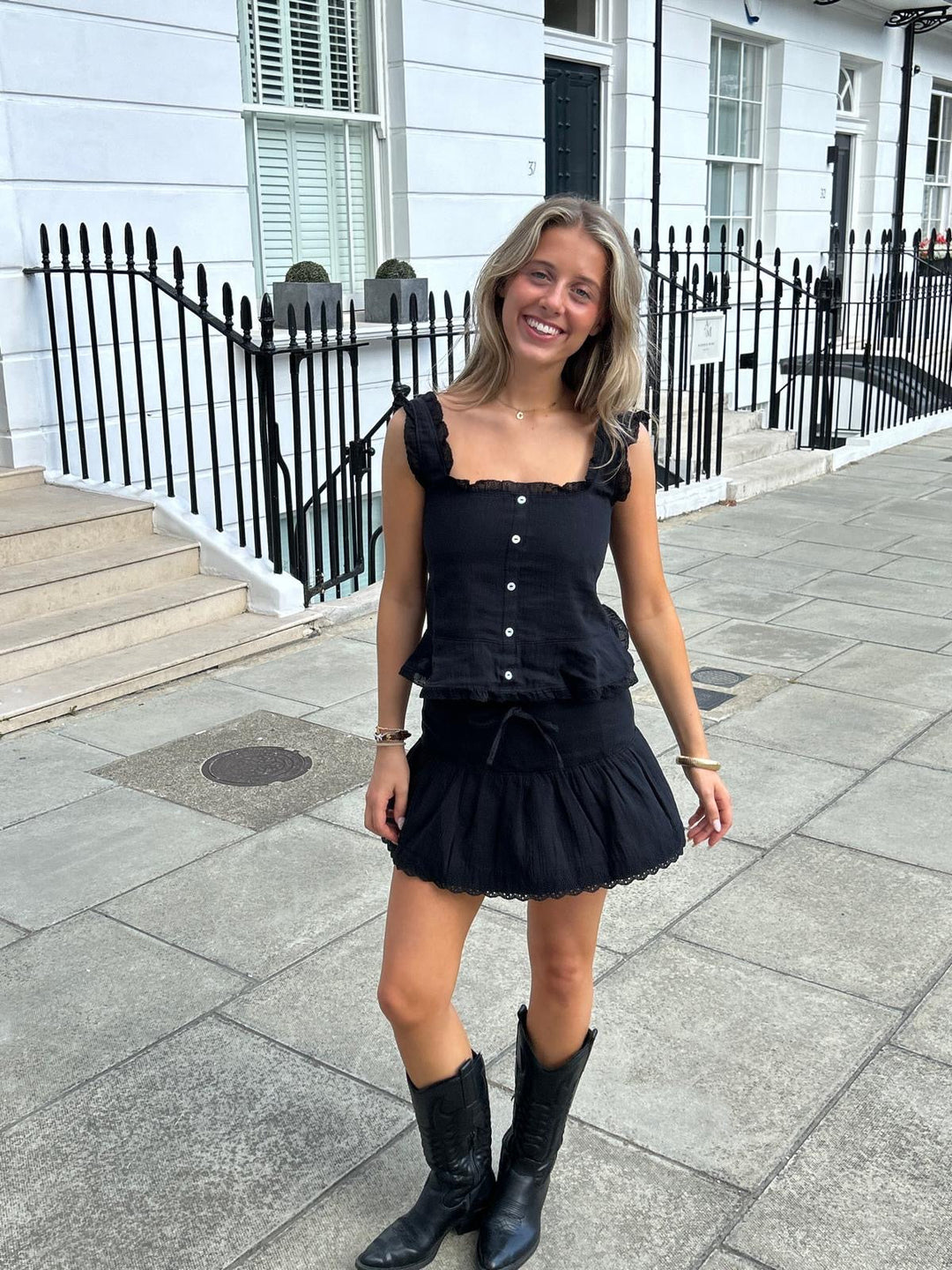 Mini-jupe noire
