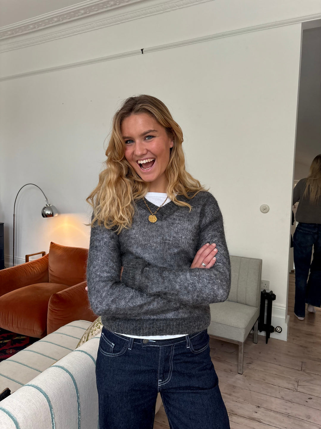 Pull Leni - Gris foncé