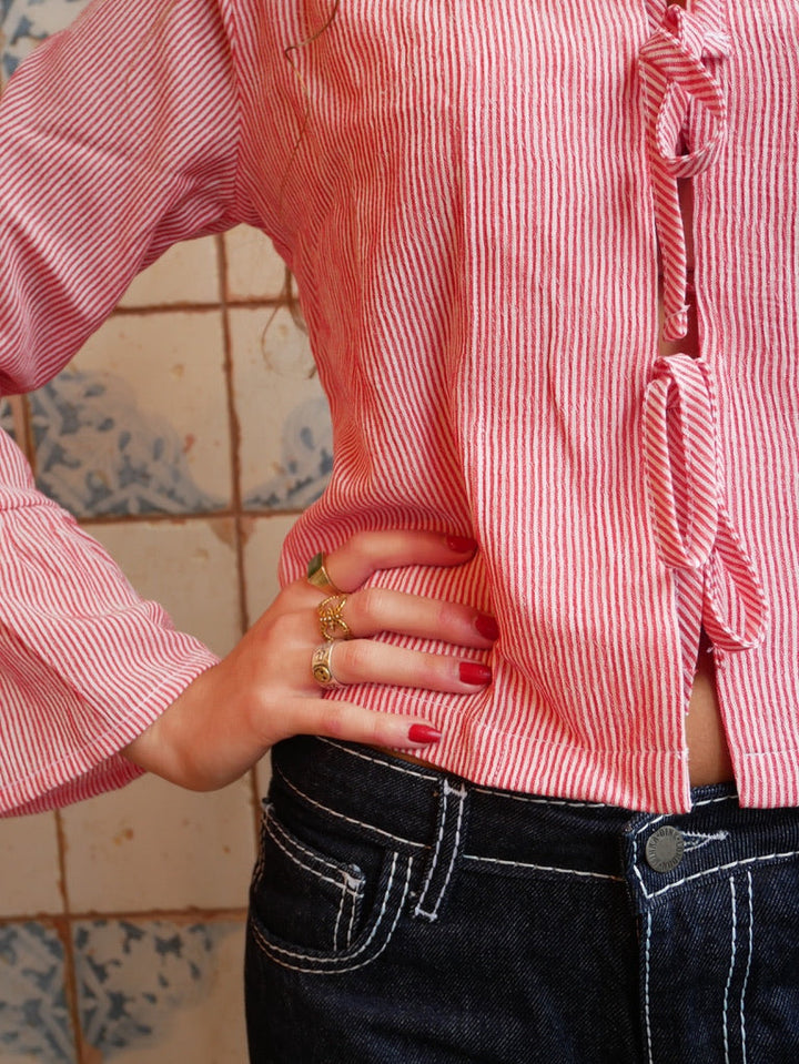Sadie Shirt - Red