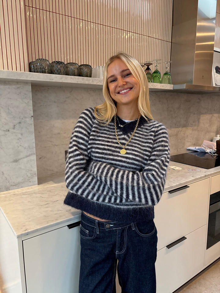 Pull Orla - Rayures marine