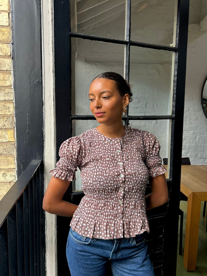 Blouse Esme - Cacao