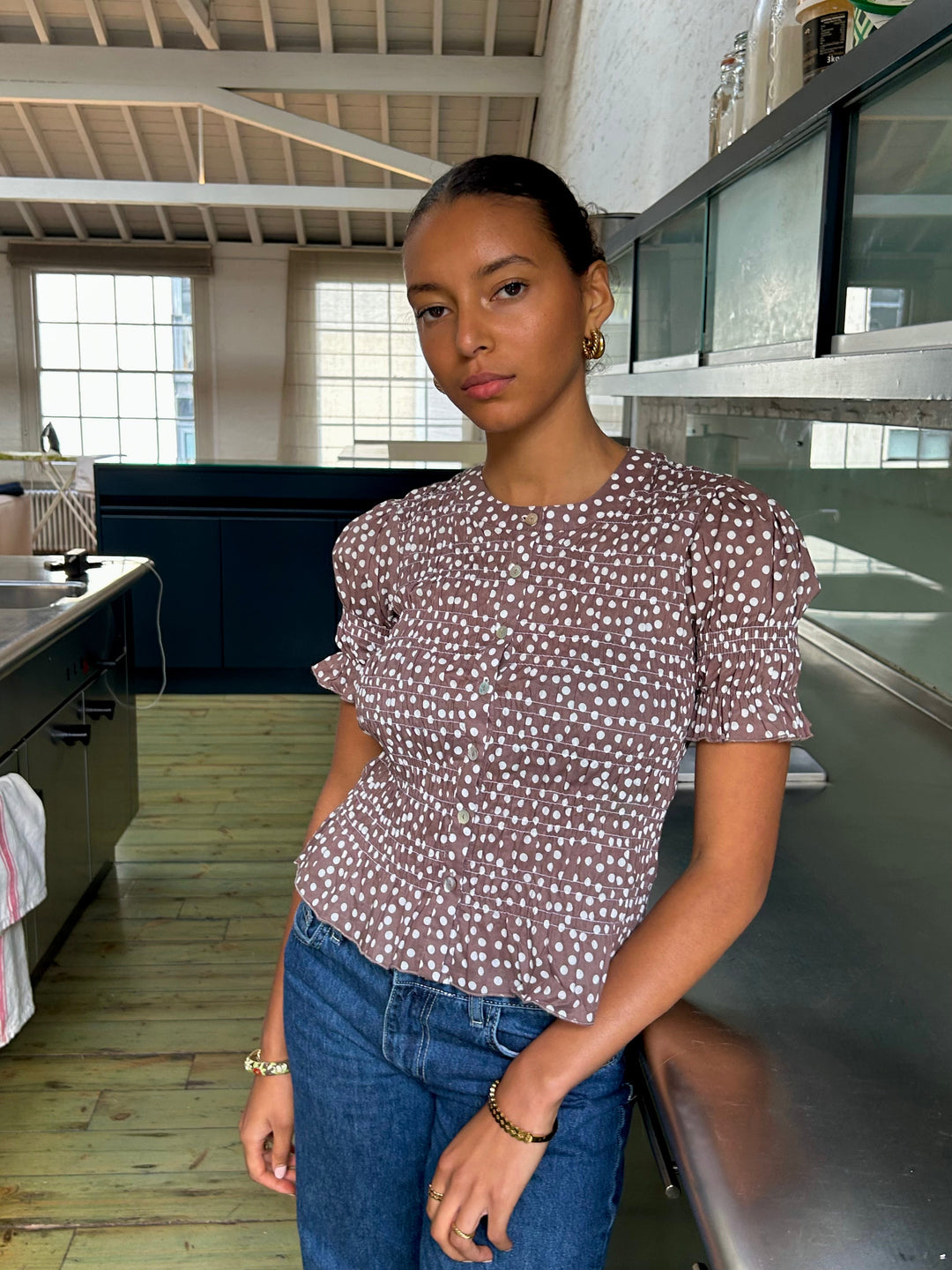 Blouse Esme - Cacao