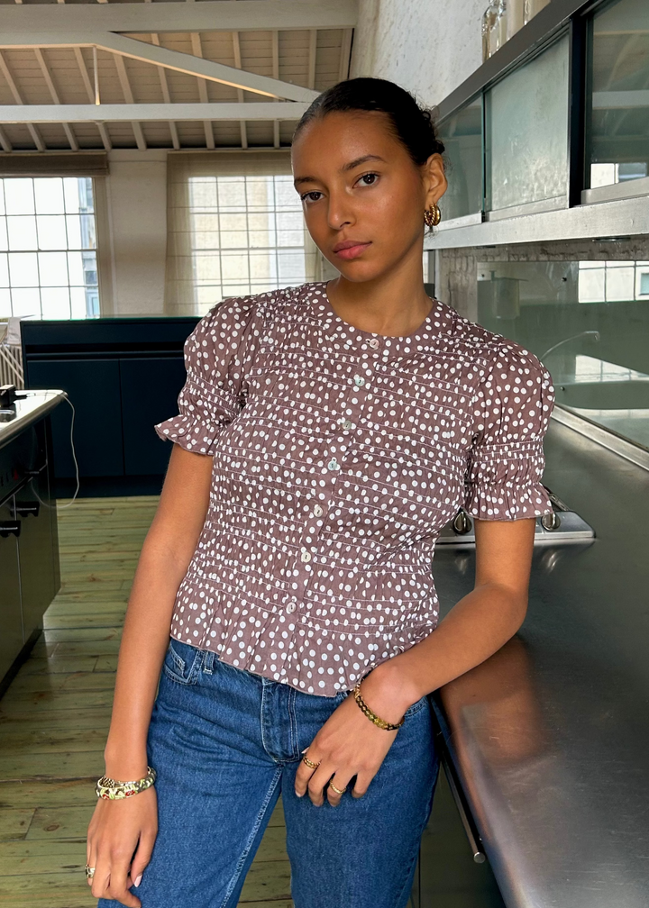 Blouse Esme - Cacao