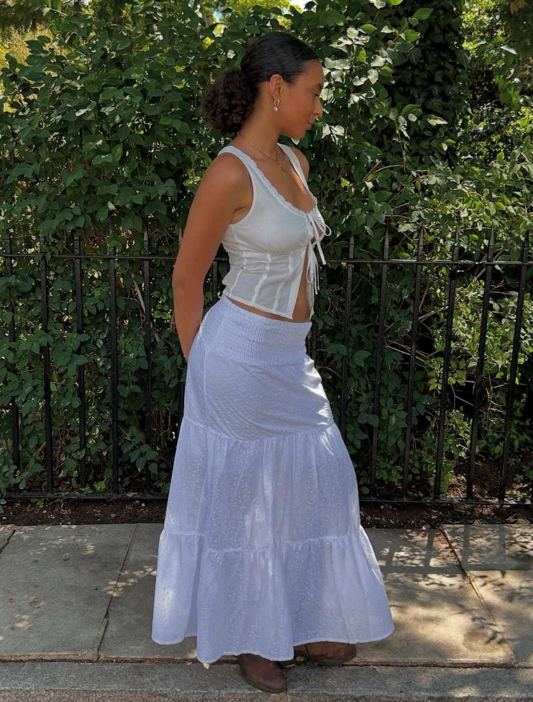 Jupe Maxi - Blanche
