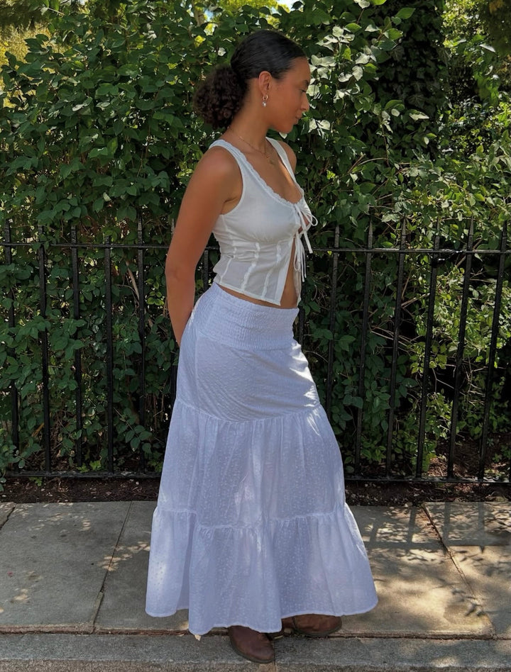 Jupe Maxi - Blanche