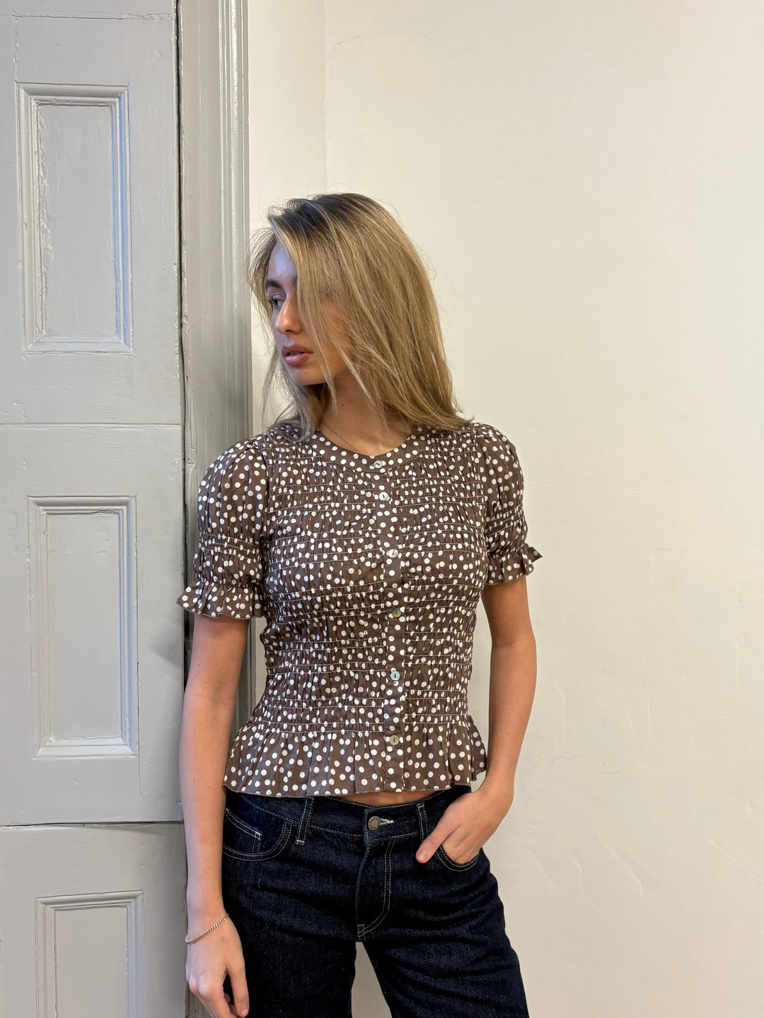 Blouse Esme - Cacao