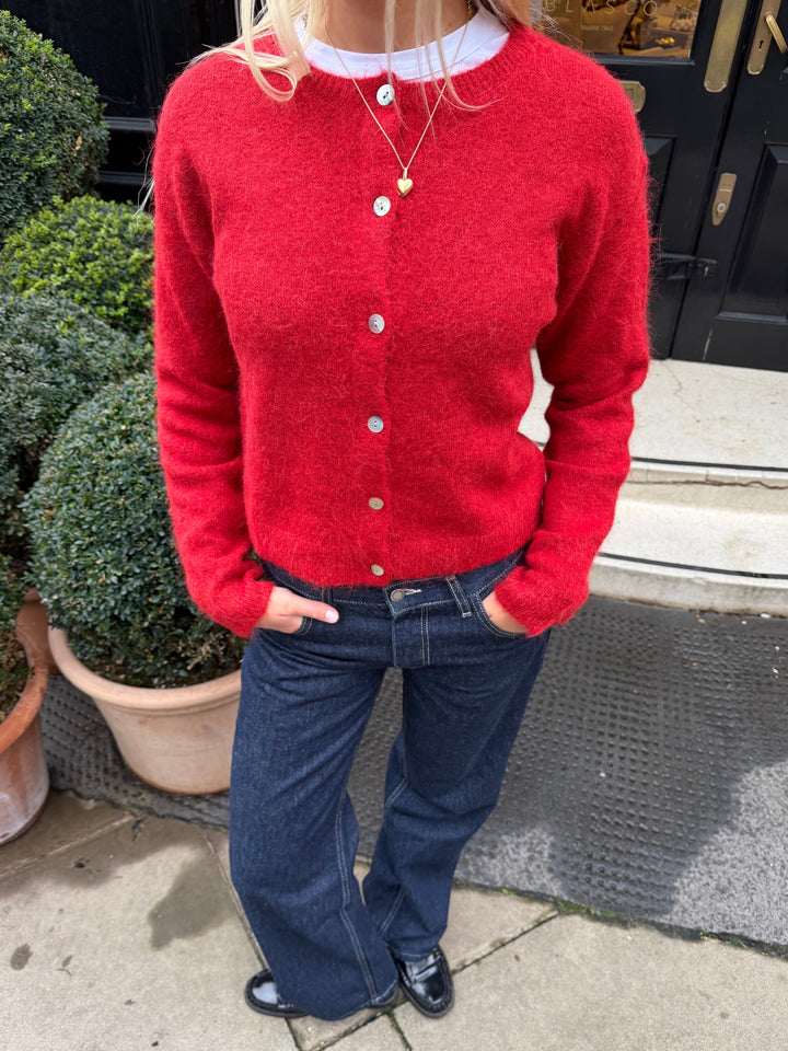 Cardigan Elsa - Rouge