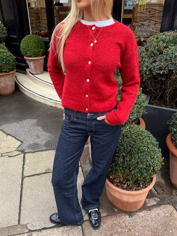 Cardigan Elsa - Rouge