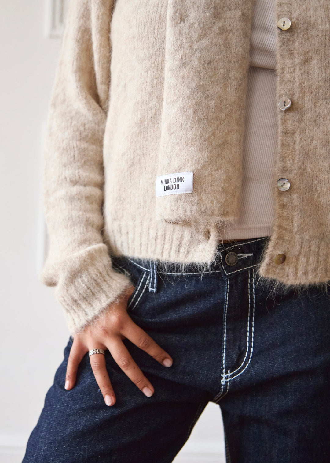 Evie Scarf - Beige