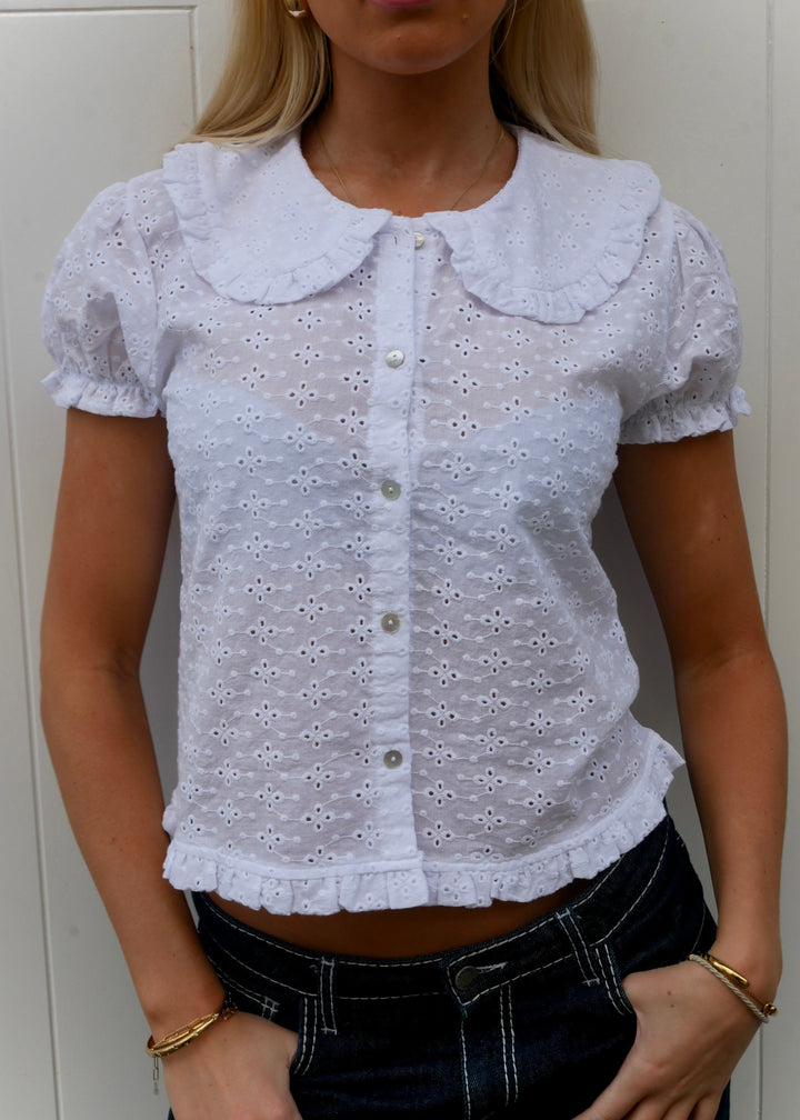 Bonnie Blouse - White